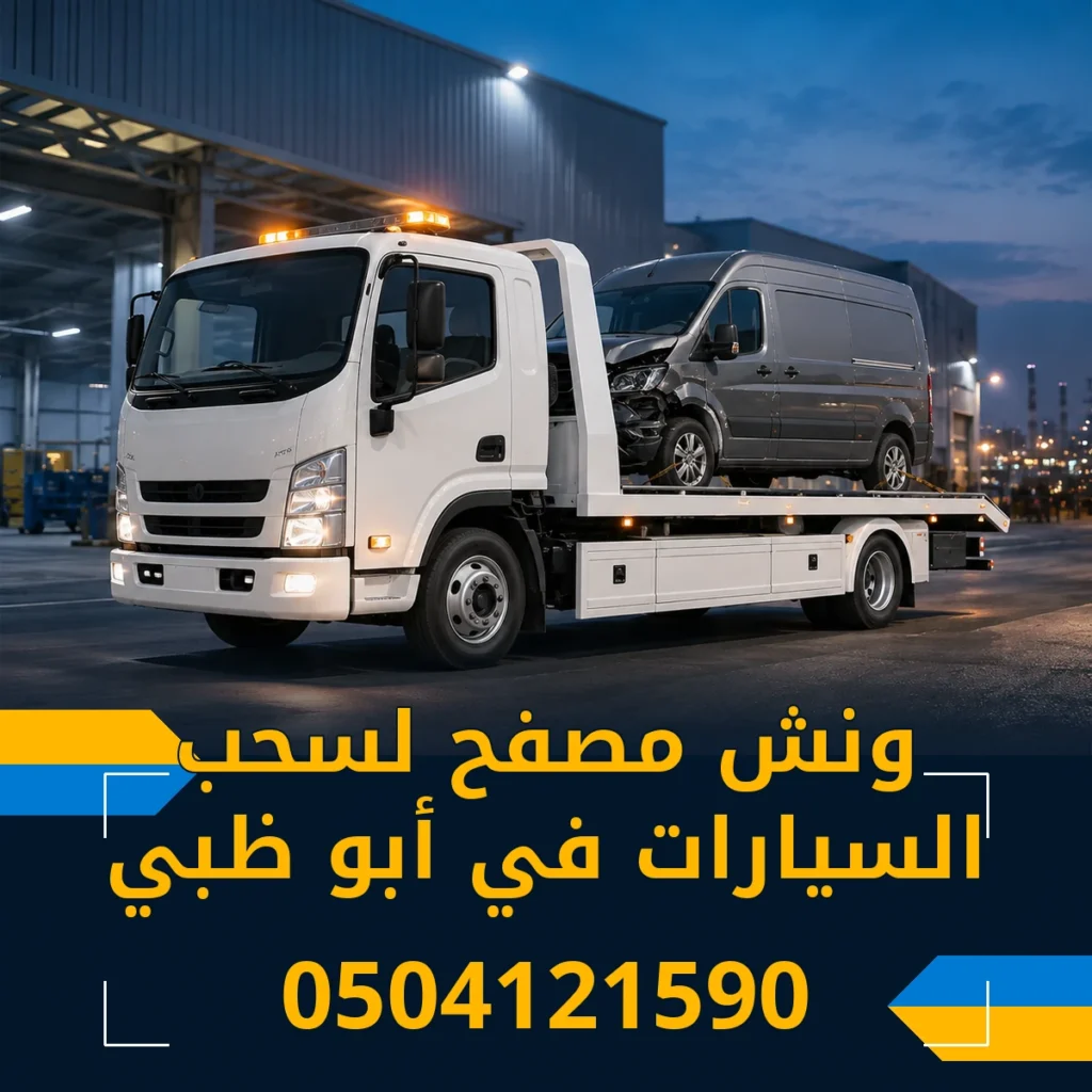ونش مصفح لسحب السيارات في أبو ظبي 0504121590